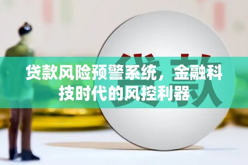 黑龙江贷款风险预警系统，金融科技时代的风控利器