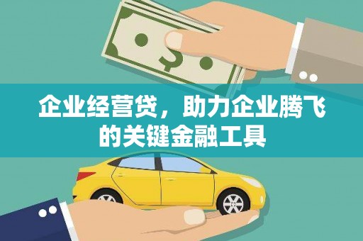 黑龙江企业经营贷，助力企业腾飞的关键金融工具