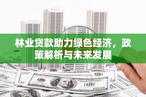 黑龙江林业贷款助力绿色经济，政策解析与未来发展