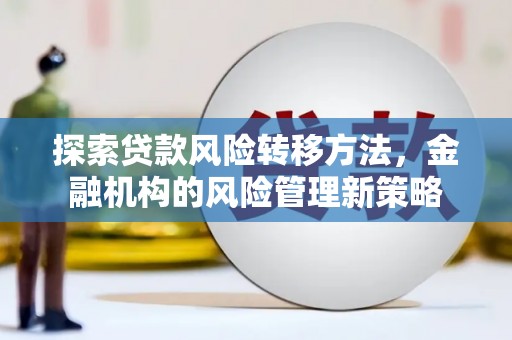 黑龙江探索贷款风险转移方法，金融机构的风险管理新策略