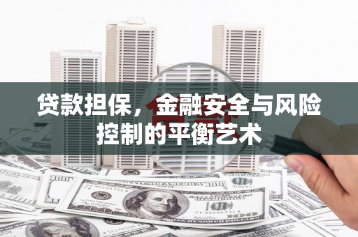 黑龙江贷款担保，金融安全与风险控制的平衡艺术