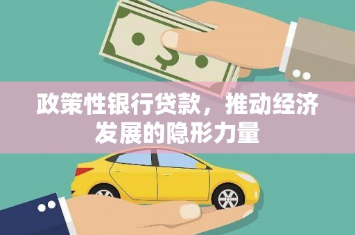 黑龙江政策性银行贷款，推动经济发展的隐形力量