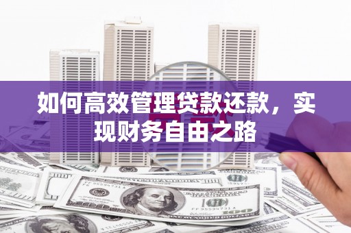 黑龙江如何高效管理贷款还款，实现财务自由之路