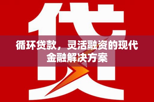 黑龙江循环贷款，灵活融资的现代金融解决方案