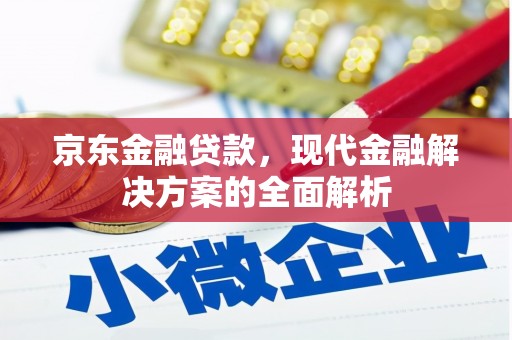 黑龙江京东金融贷款，现代金融解决方案的全面解析