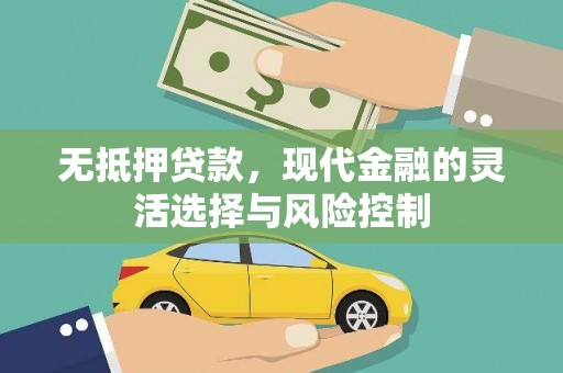 黑龙江无抵押贷款，现代金融的灵活选择与风险控制