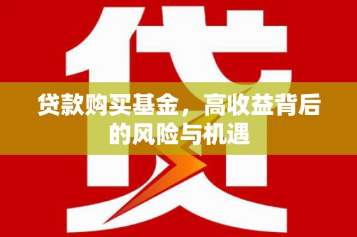 黑龙江贷款购买基金，高收益背后的风险与机遇
