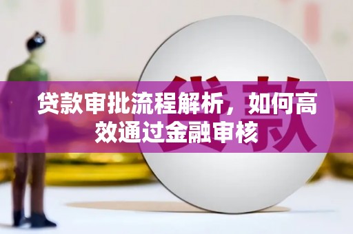 黑龙江贷款审批流程解析，如何高效通过金融审核