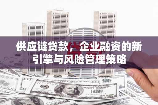黑龙江供应链贷款，企业融资的新引擎与风险管理策略