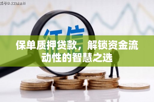 黑龙江保单质押贷款，解锁资金流动性的智慧之选