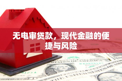 黑龙江无电审贷款，现代金融的便捷与风险