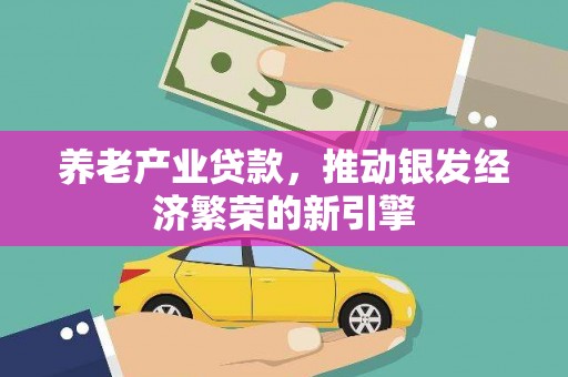 黑龙江养老产业贷款，推动银发经济繁荣的新引擎