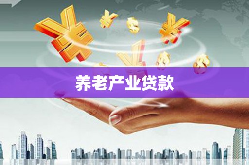 黑龙江养老产业贷款