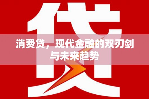 黑龙江消费贷，现代金融的双刃剑与未来趋势
