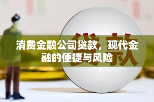 黑龙江消费金融公司贷款，现代金融的便捷与风险