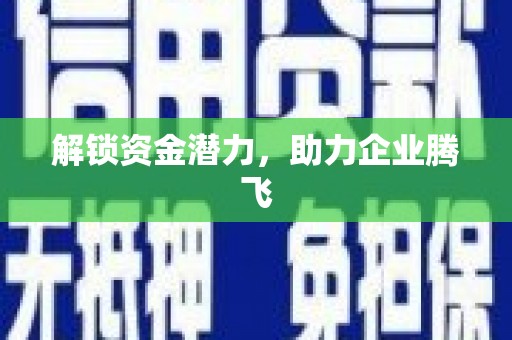 黑龙江解锁资金潜力，助力企业腾飞