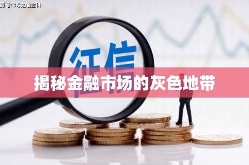 黑龙江揭秘金融市场的灰色地带