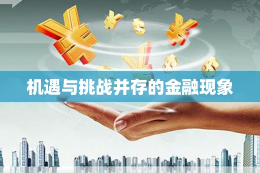 黑龙江机遇与挑战并存的金融现象